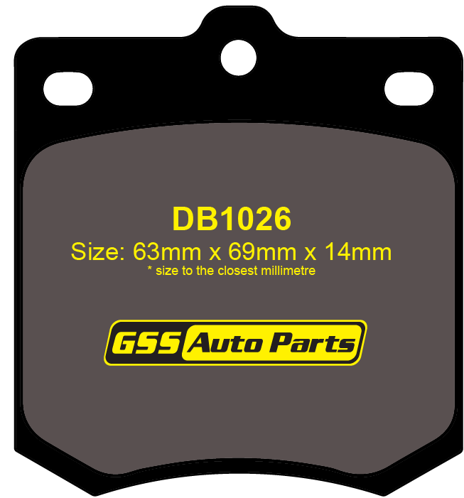 Front Prima Brake Pads DB1026PR DB1026 