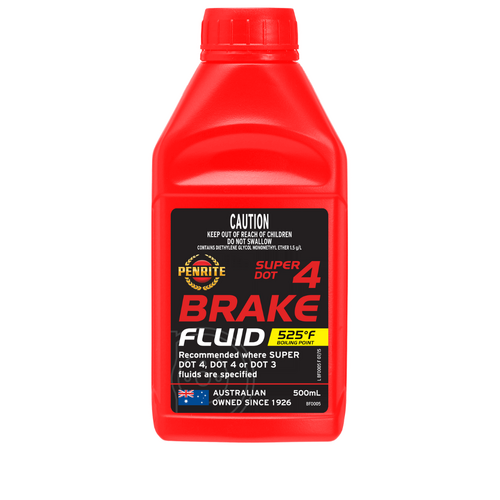 Penrite Brake Fluid Super DOT 4 500mL BF0005 thumbnail