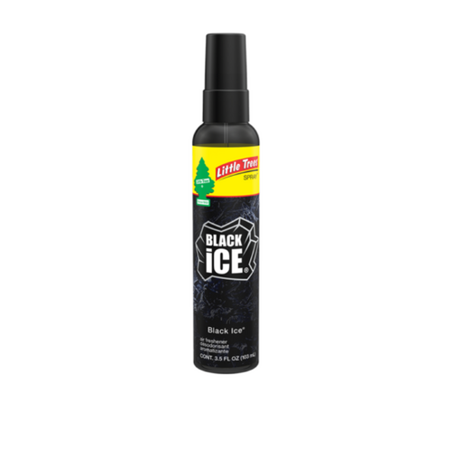 Little Trees Air Freshener Spray 103mL Black Ice 06355 thumbnail