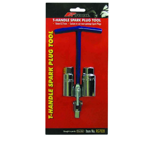 PK Tool 3pc 3/8" DR T-Handle Spark Plug Spanner Set RG7028 thumbnail