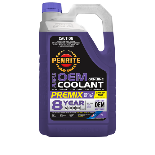 Penrite Purple OEM Coolant Premix 5L COOLPURPLEPMX005 thumbnail