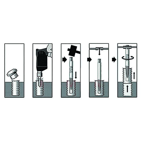 PK Tool Bolt And Screw Extractor Handle Set RG5065 thumbnail