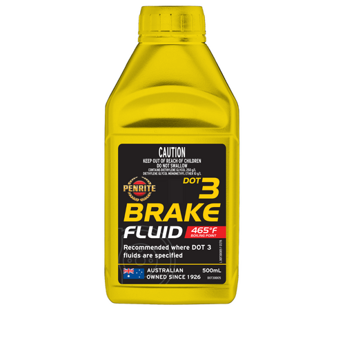Penrite DOT 3 Brake Fluid 500mL DOT30005 thumbnail