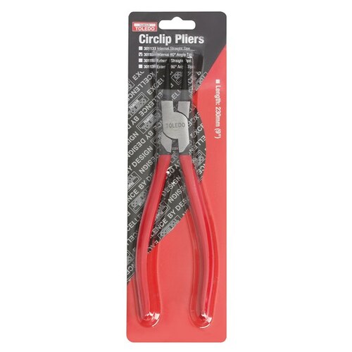 Toledo Circlip Pliers 9in Internal 90 Angle Tip 301134 301134 thumbnail