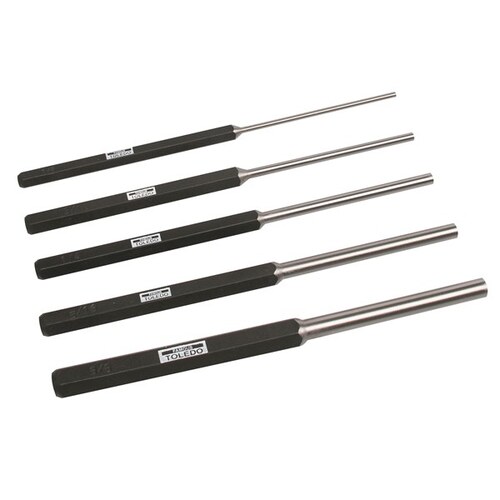 Toledo Extra Long Pin Punch Set - 5 Pc 301182 301182 thumbnail