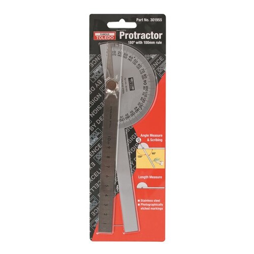 Toledo Protractor 180 Degrees 301955 301955 thumbnail