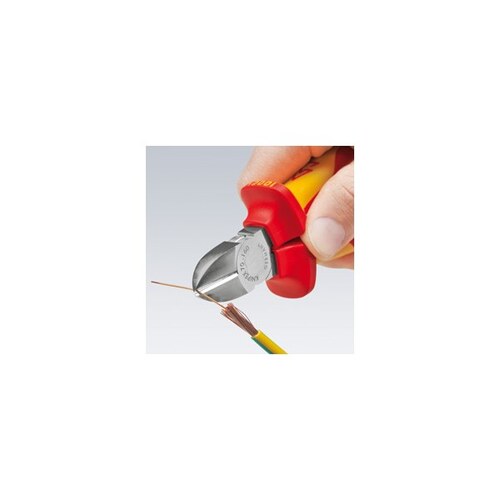 Knipex 1000v Diagonal Cutter 180mm 7006180 thumbnail