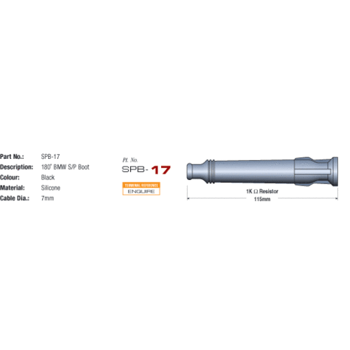 Eagle 7mm Ignition Leads & 4 Ngk Standard Spark Plugs 74308-0-BPR6ES thumbnail
