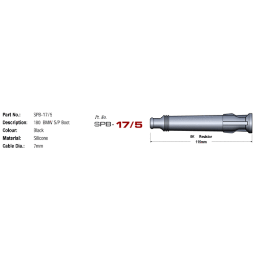 Eagle 7mm Ignition Leads & 4 Ngk Standard Spark Plugs 74450-0-BKR6EK thumbnail