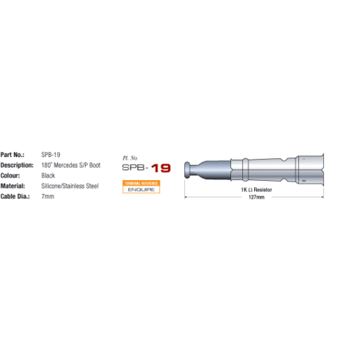 Eagle 7mm Ignition Leads & 4 Ngk Standard Spark Plugs 74533-0-BUR6ET thumbnail