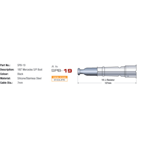 Eagle Black 7mm Ultimate Ignition Leads Set 7630-0 thumbnail