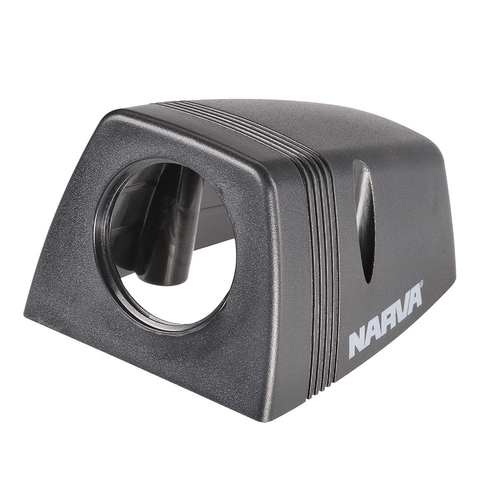 Narva Single Blank Surface Mount Housing Black 81159BL thumbnail