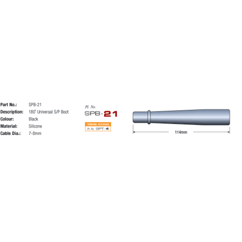 Eagle Blue 8mm Ultra Ignition Leads Set 84484HD thumbnail