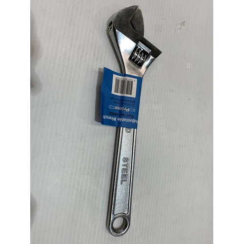 Prime Adjustable Wrench 300mm/12" 89300 thumbnail