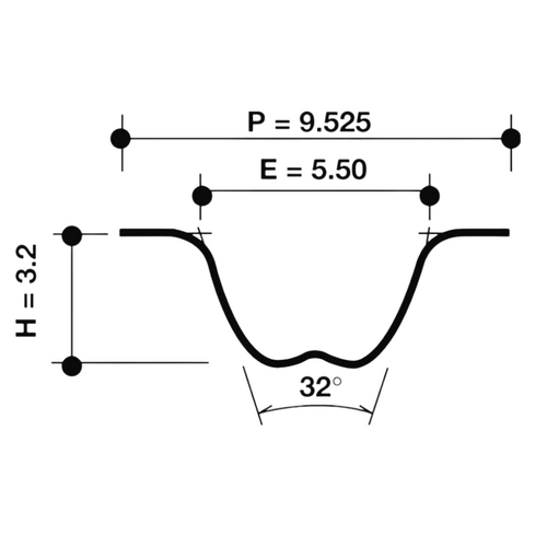 Dayco Timing Belt T1041 94078 thumbnail