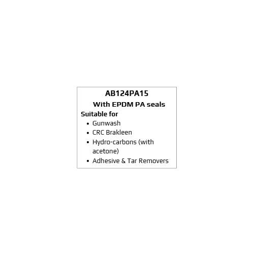 Air Boy Pressure Sprayer with EPDM PA seals AB124PA15 thumbnail