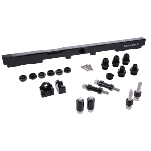 Raceworks Fuel Rail To Suit Toyota 2jz ALY-040BK thumbnail