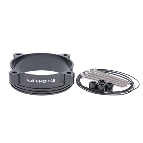 Raceworks 3.50in To 82mm Tbo Adapter (ipc-350 To Tbo-501) ALY-177BK thumbnail
