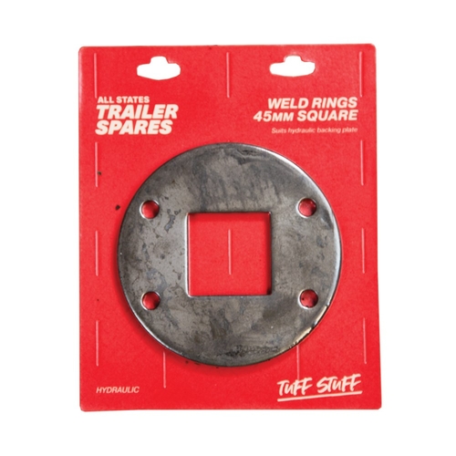 All State Weld Ring Hydraulic Backing Plate 45mm Square Axle AST-R1631 thumbnail