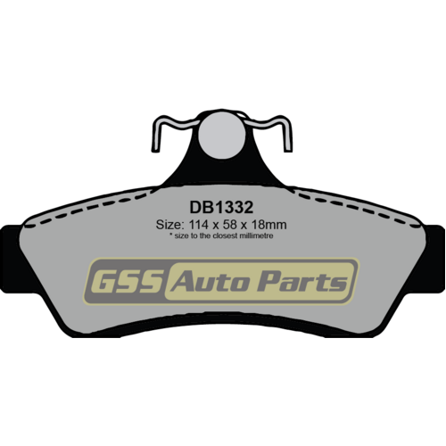 Bendix Rear Bendix Ultimate Slotted Brake Rotors & Heavy Duty Brake Pads BR041-DB1332HD RDA41 thumbnail