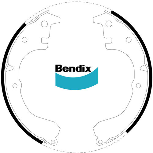 Bendix Rear Brake Shoes BS1189 R1189 thumbnail