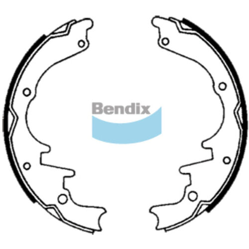Bendix Rear Brake Shoes BS1337 R1337 thumbnail