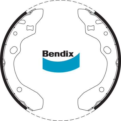 Bendix Rear Brake Shoes BS1685 R1685 thumbnail