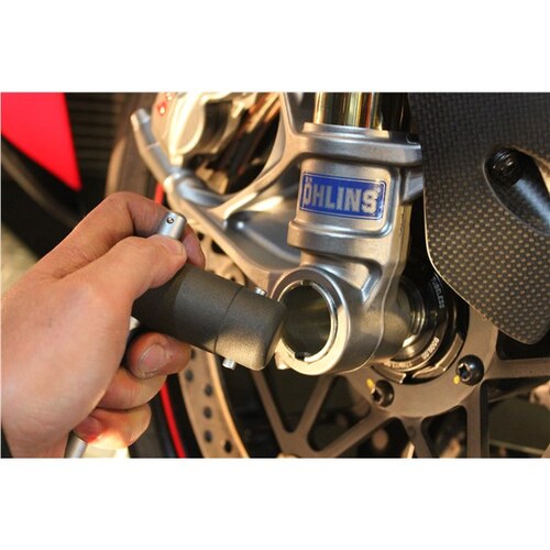 Bikeservice Axle Alignment Tool Front 25mm Ohlins Suits Ducati BS55302 BS55302 thumbnail