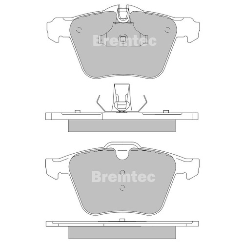 Bremtec Euroline Ece R90 Approved Ceramic Brake Pads BT1382ELC thumbnail