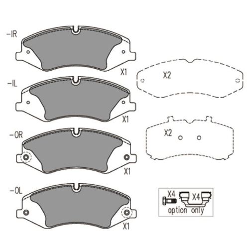 Bremtec Euroline Ece R90 Approved Ceramic Brake Pads BT1806ELC thumbnail