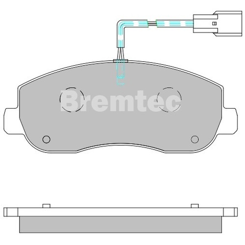 Bremtec Euroline High-grade Brake Pads BT2221ELH thumbnail