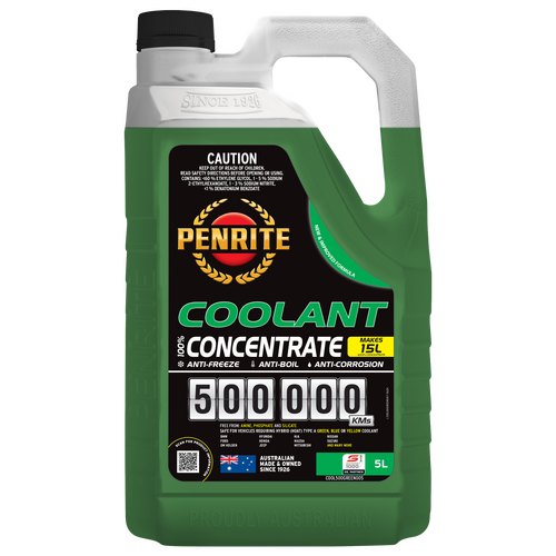 Penrite Coolant Green Concentrate 500,000KM 5L COOL500GREEN005 thumbnail