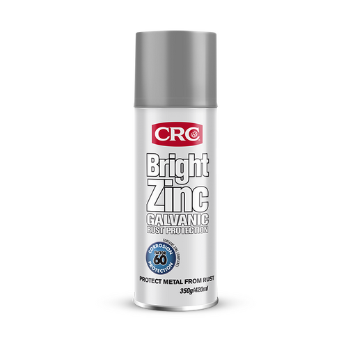CRC Bright Zinc 350g Aerosol CRC2087 thumbnail