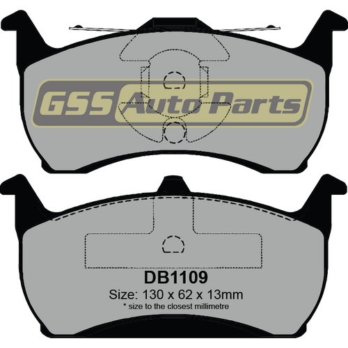 ULTIMA ENHANCED CERAMIC DBP (R) FALCON EA, EB, ED, XG, XH 88 - 6/99 thumbnail