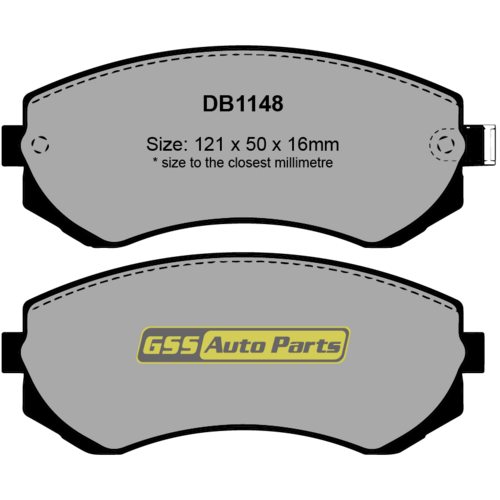Front Ultra Plus Ceramic Brake Pads DB1148UP DB1148 thumbnail