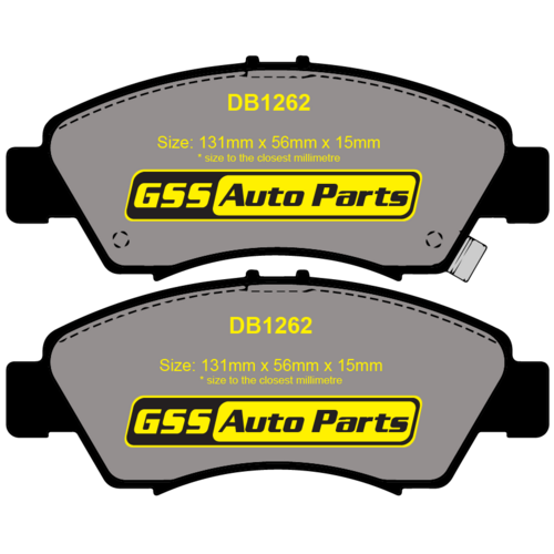 Front Ultra Ceramic Brake Pads DB1262CP DB1262 thumbnail