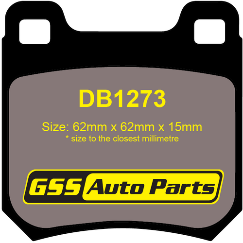 DBA Rear Street Series Brake Pads DB1273SS DB1273 thumbnail