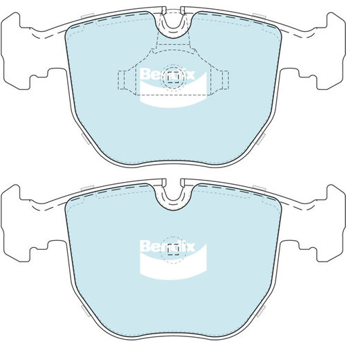 Bendix 4WD And SUV Series Front Brake Pads DB1409-4WD thumbnail