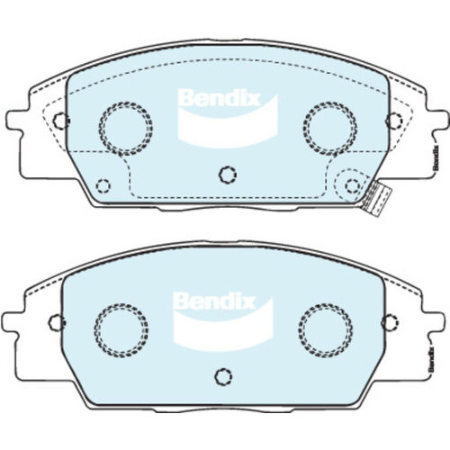 Bendix GCT Front Brake Pads DB1452GCT DB1452 thumbnail