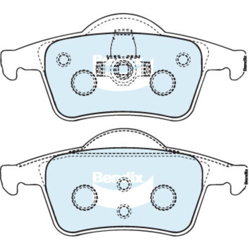 Bendix Euro+ Rear Brake Pad DB1456-EURO+ DB1456 thumbnail