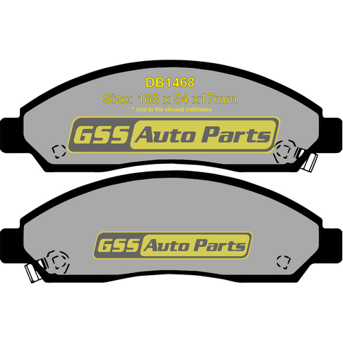 Bendix 4WD Brake Pads DB1468-4WD thumbnail