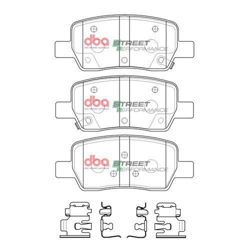 DBA Street Performance Brake Pads thumbnail