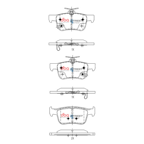 DBA Street Series Brake Pads thumbnail