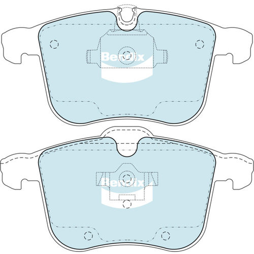Bendix Front GCT Brake Pads DB1762GCT thumbnail