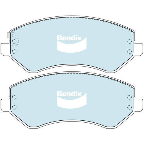 Bendix Front 4WD Brake Pads DB1828-4WD thumbnail