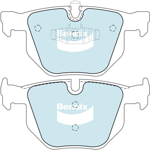 Bendix Rear EURO+ Brake Pad DB1864-EURO+ thumbnail