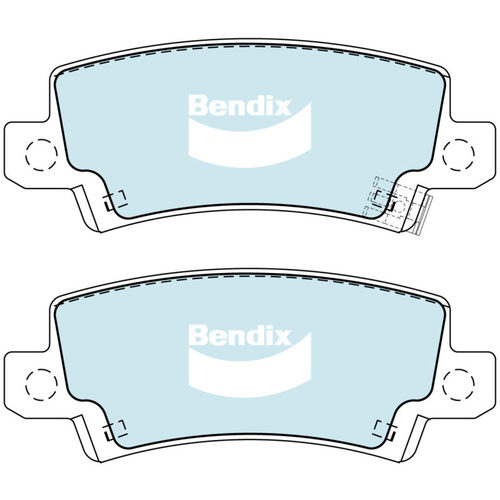 Bendix Rear GCT Brake Pads DB1920GCT thumbnail