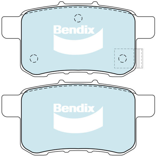Bendix Rear GCT Brake Pads DB1953GCT thumbnail