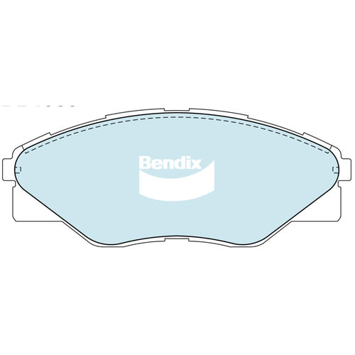 Bendix Front 4WD Brake Pads DB1985-4WD thumbnail