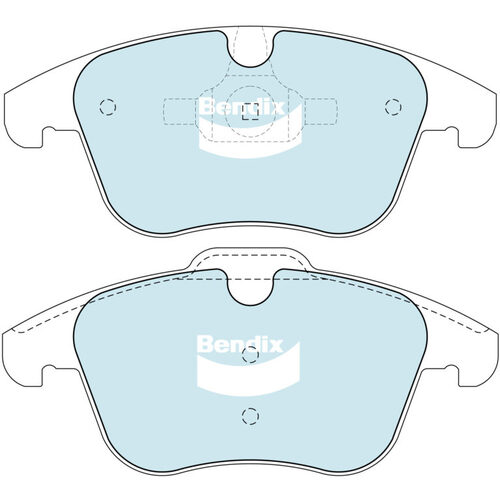Bendix Front EURO+ Brake Pad DB1998-EURO+ thumbnail